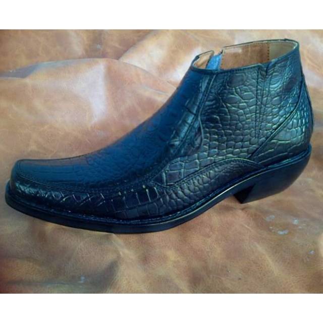 IS PARLENTE sepatu jenggel kulit asli