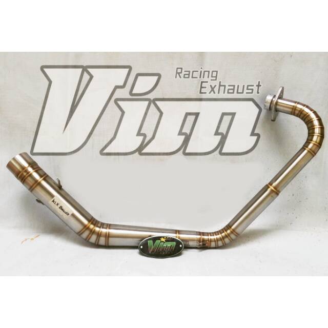 Leher KLX kolong bawah / header KLX / pipa knalpot / leher knalpot / knalpot racing /header knalpot