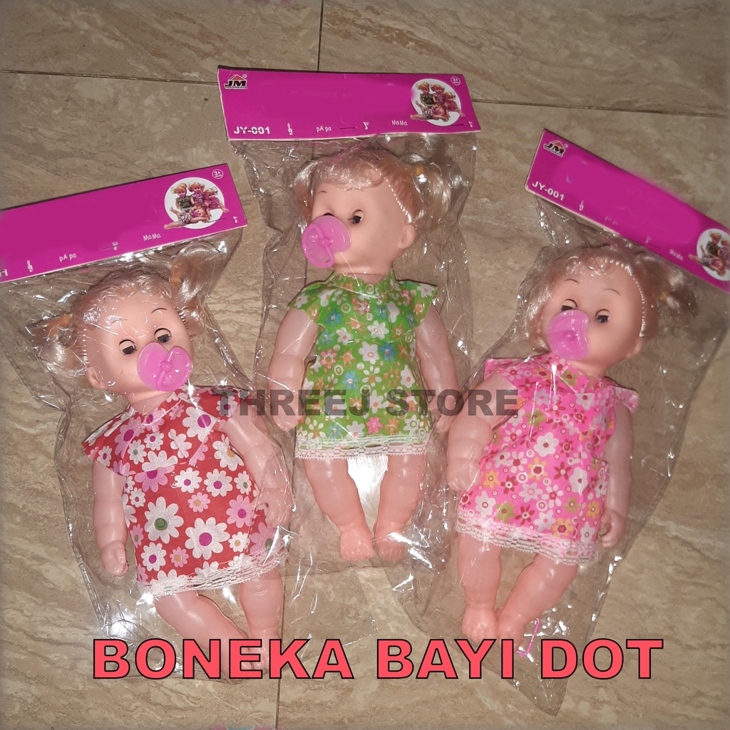 Mainan Anak Boneka Bayi Dot Babydoll Perempuan