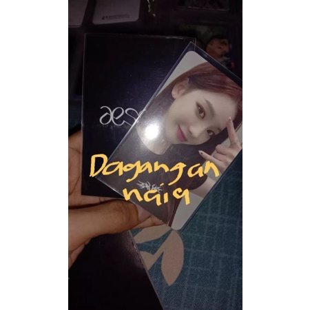[BOOKED] Photocard aespa karina special md savage t-shirt version from 100k won minimal purchase pc 
