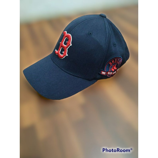 Topi MLB Boston second