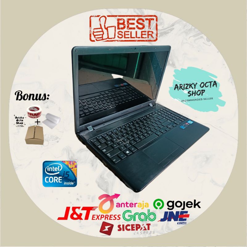 JUAL LAPTOP SECOND SAMSUNG CORE I5 RAM 8GB HDD 500GB WEBCAM WINDOWS 10 LCD 14INC