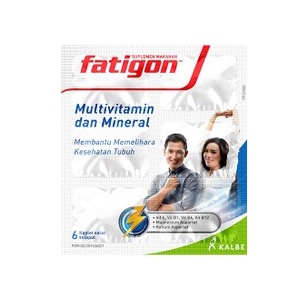 Fatigon Spirit Suplemen Makanan Fatigon Multivitamin dan Mineral Fatigon Multivitamin