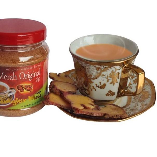 

{1.1] Jahe Merah Cangkir Mas Original Plus Gula Minuman Kesehatan Herbal ✤