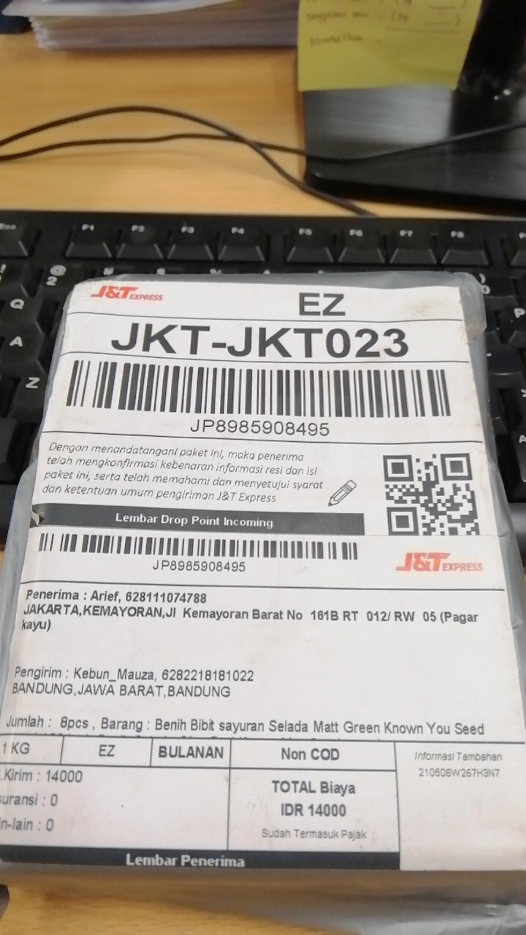 Benih Sawi Pakchoy Nauli Cap Panah Merah Repack