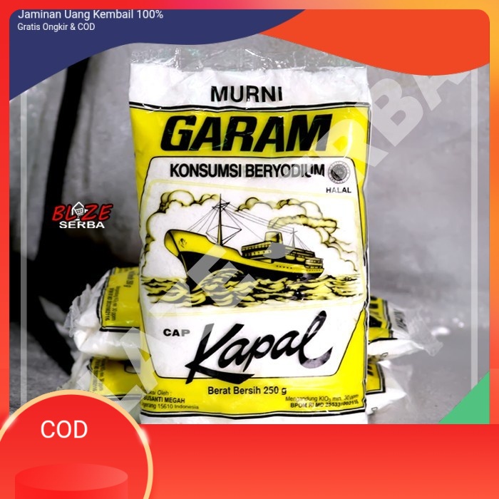 

GARAM BERYODIUM KAPAL 250G /PCS