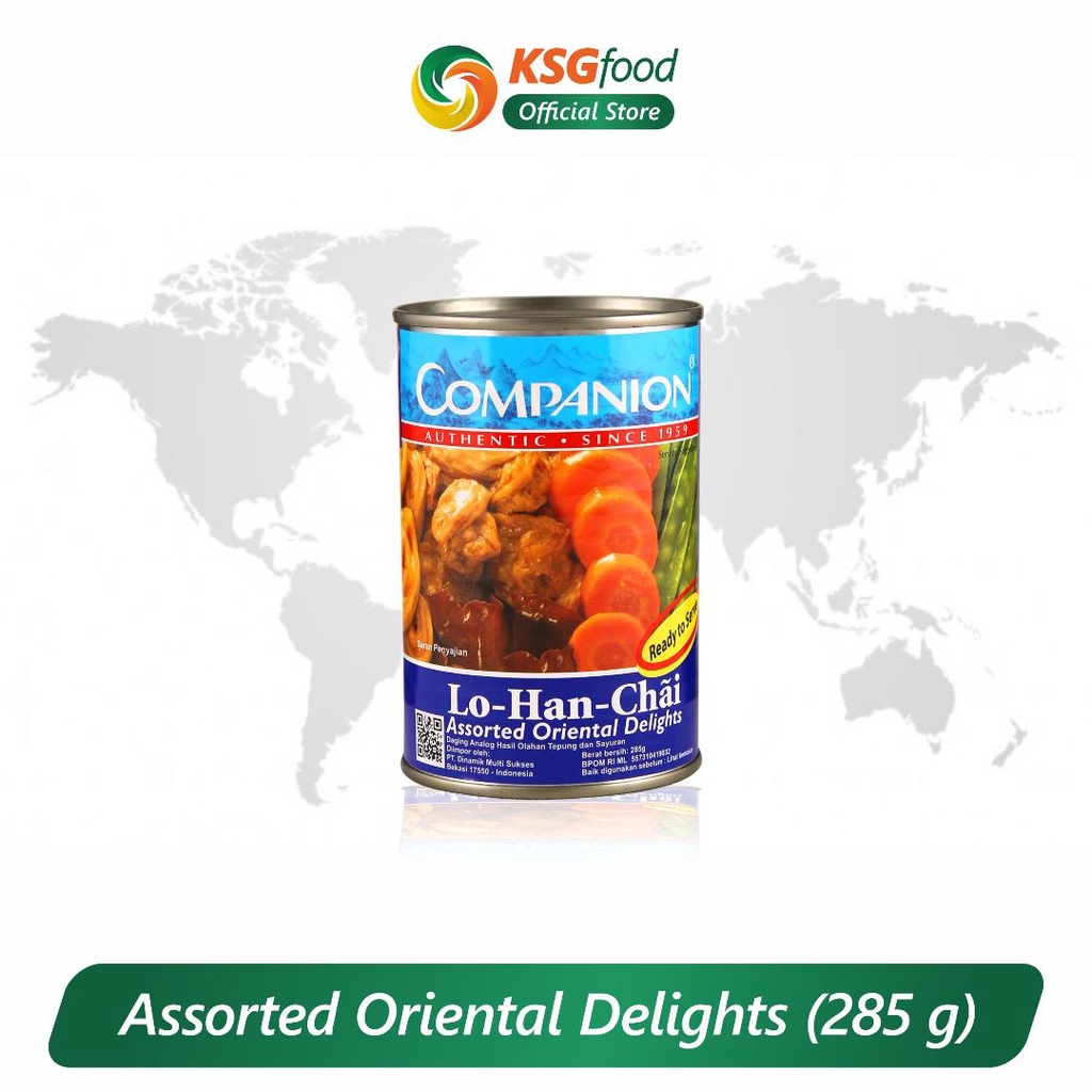 

COMPANION ASSORTED ORIENTAL DELIGHTS 285GR