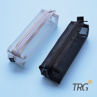 TRG - Mesh Zipper Pencil Case PC-283 - Tempat Kotak Pensil Jaring TRG