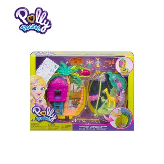 Polly Pocket Tropicool Pineapple Purse Mainan Boneka 