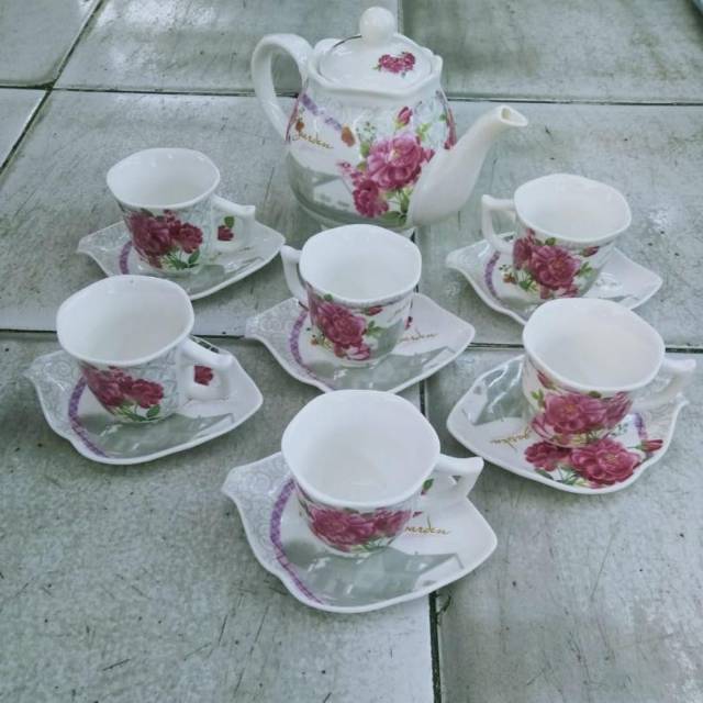 Tea set fiorenza