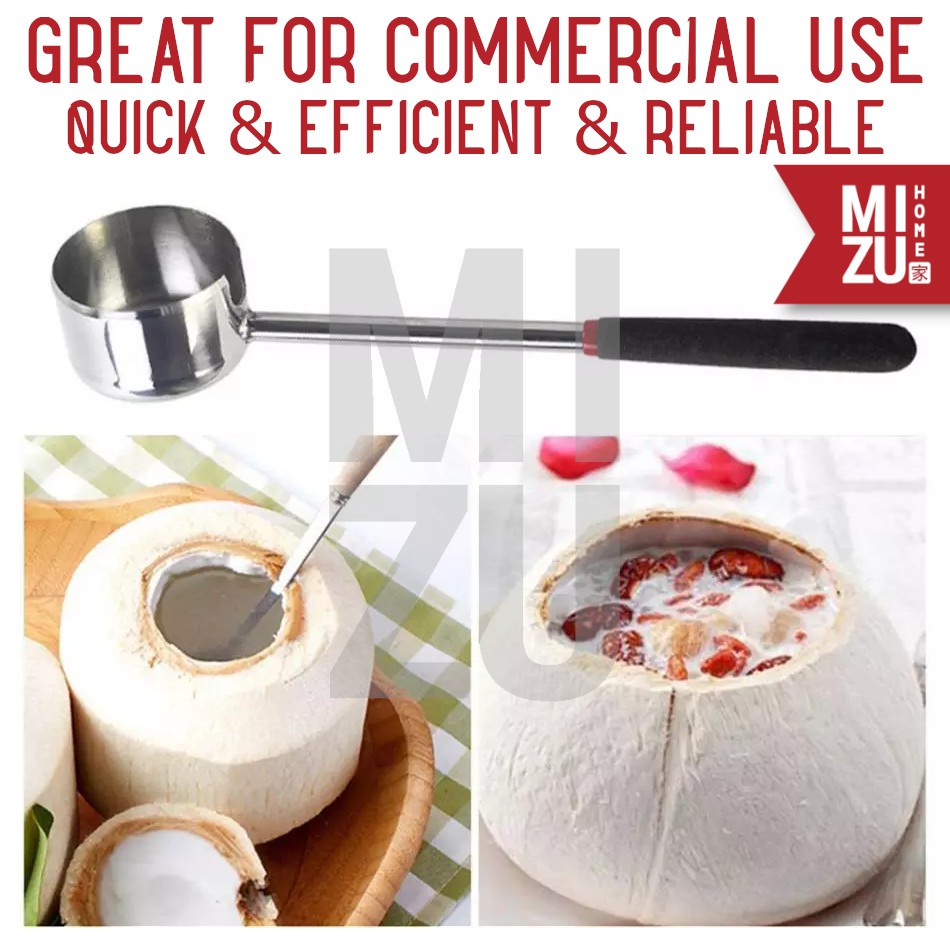 MIZU COCO MARTELLO Coconut Hammer Holer Palu Martil Pelubang Pembuka Kelapa Stainless Steel-2
