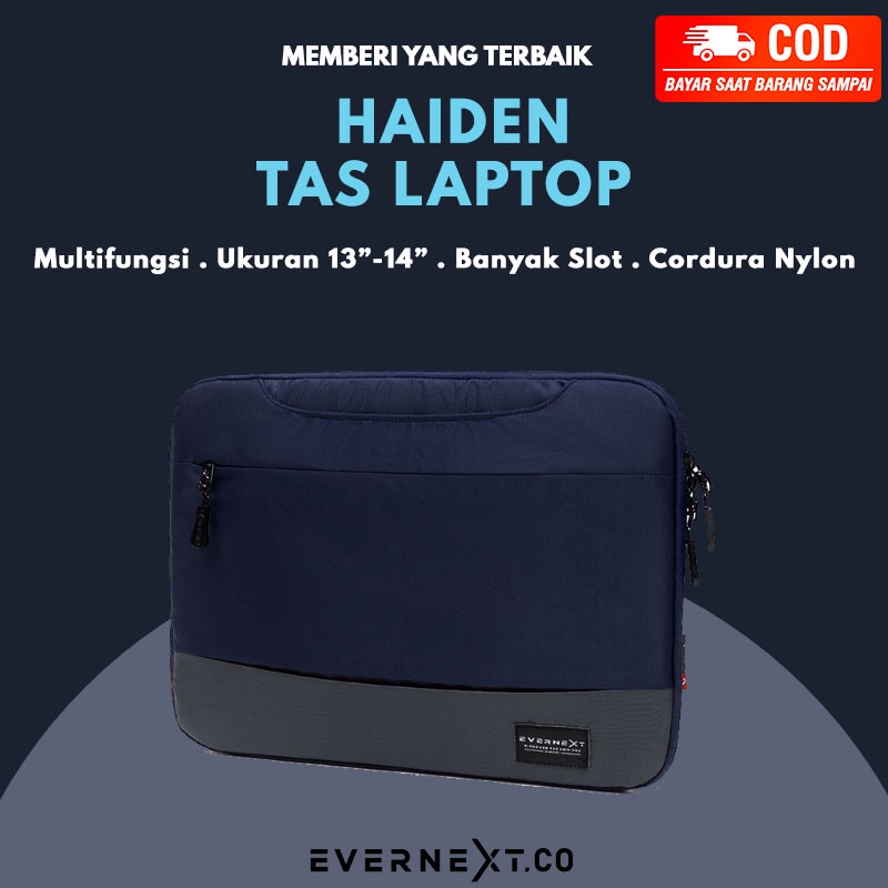 Tas Laptop Jinjing HAIDEN Case Laptop 14&quot; Premium Case Laptop Pelindung Kerja Kuliah Kampus Kantor Sekolah