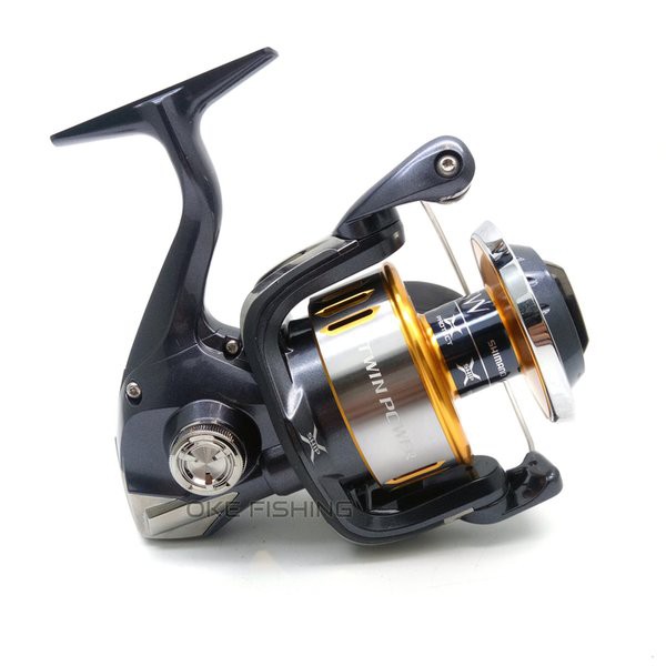 Rel Pancing Reel Pancing Shimano Twin Power 14 SW 10.000PG 10 1 BB Katrol Pancing Gulungan Pancing