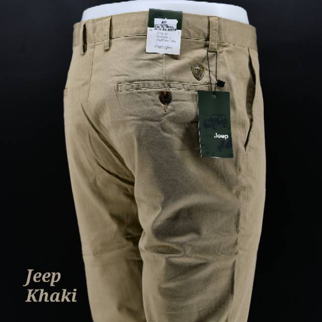 Celana Panjang Chinos Katun Pria Jeep