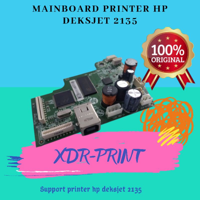 Mainboard Printer HP deksjet 2135 mesin motherboard printer HP 2135