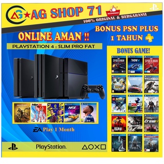 PS4 PRO/SLIM/FAT Bisa Online -1TB-500GB