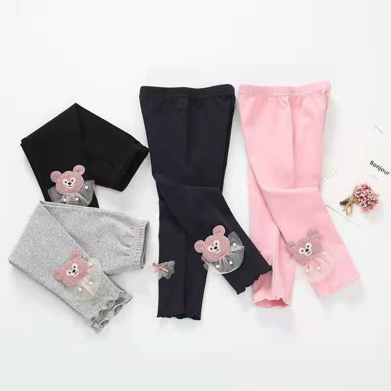 HappyOliver LEGGING MOTIF IMPORT celana legging anak motif bunga lucu import PART6