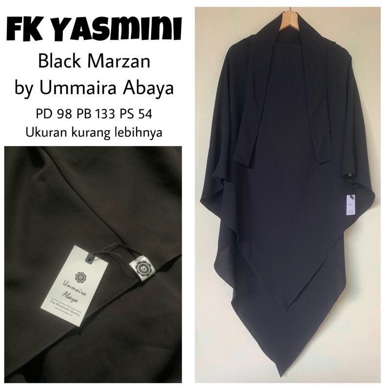 French Khimar Yasmini by Ummaira Abaya