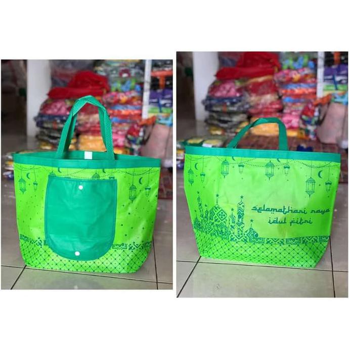 

Ready Stock] Goodie Bag Lebaran Tote Lipat