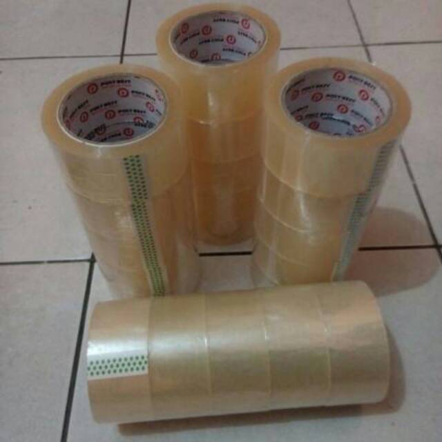 

Lakban bening besar 2" 100 yar