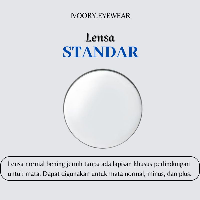 LENSA MINUS SILINDER STANDAR