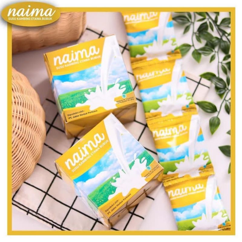 

Susu Kambing Etawa Naima Plus Propolis Dan Bee Pollen 200 gram Sachet