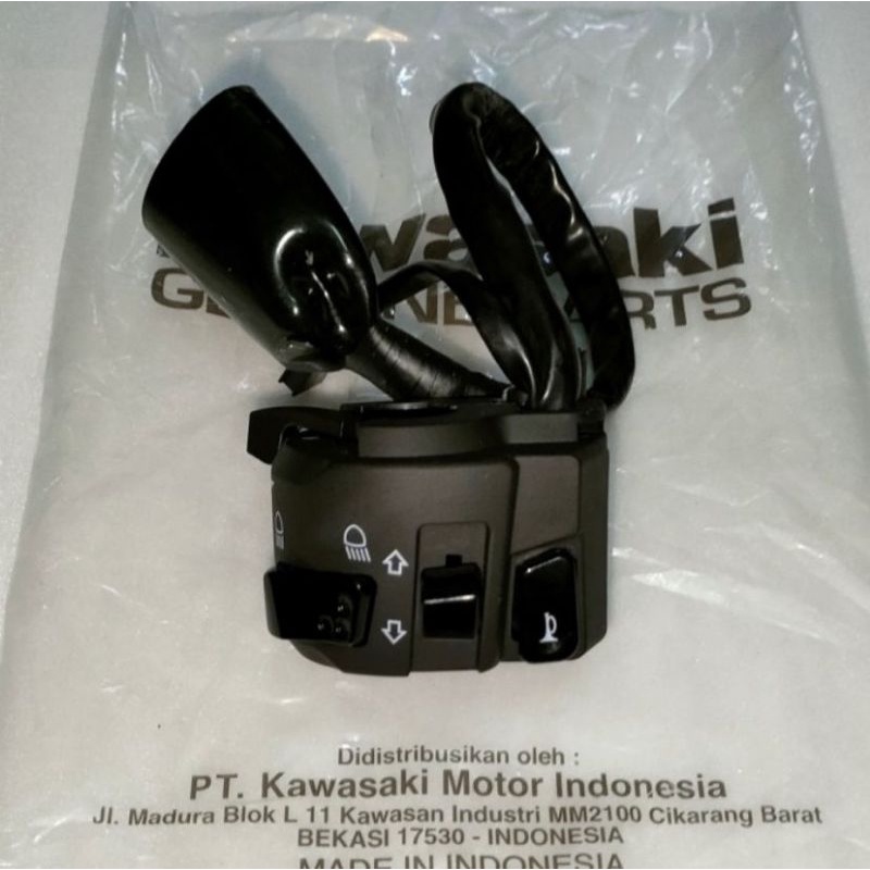 SAKLAR SAKELAR KIRI KLX 150 NINJA 250 HOLDER KIRI KLX 150 KAWASAKI ORIGINAL 100%