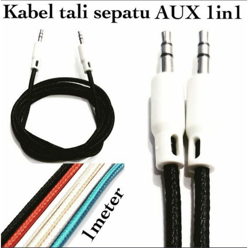 Kabel aux kabel audio speaker aktif 1in1 jack 3.5