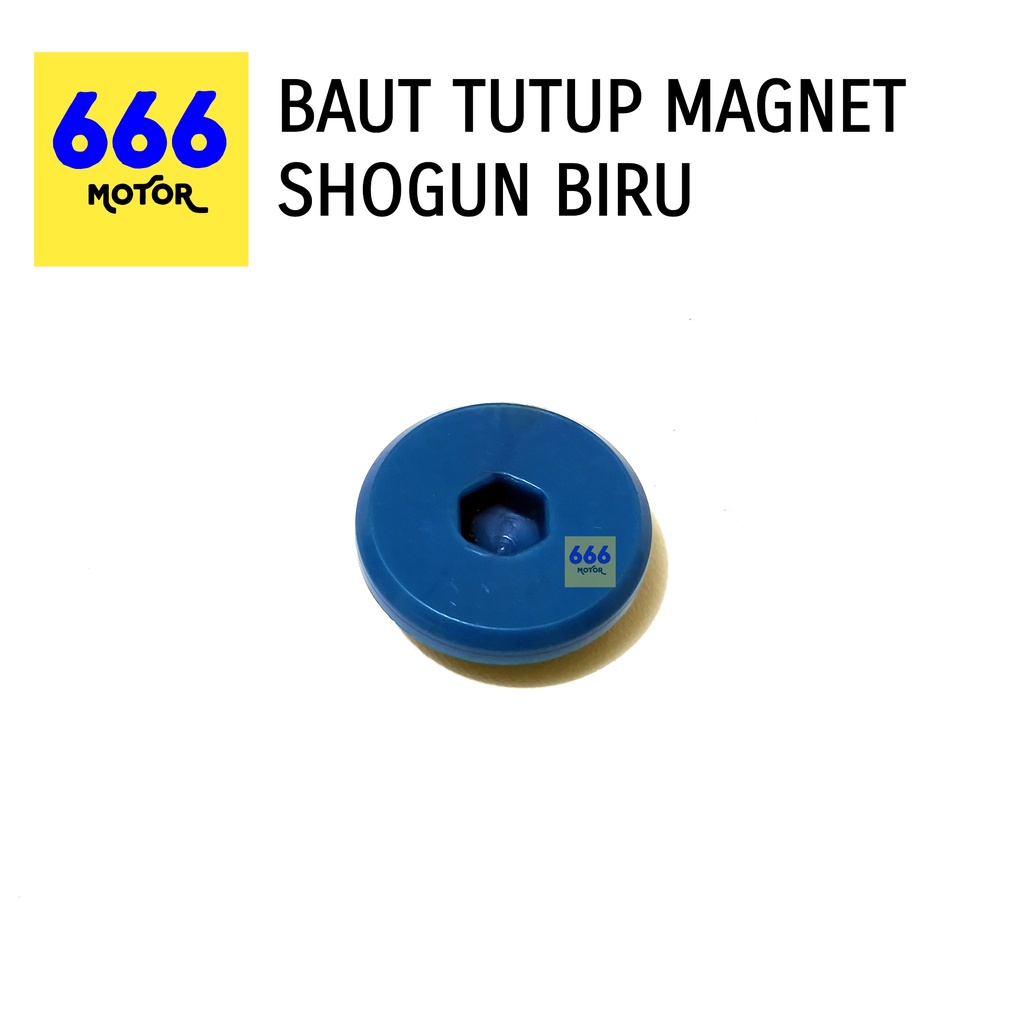 BAUT TUTUP MAGNET SHOGUN BIRU