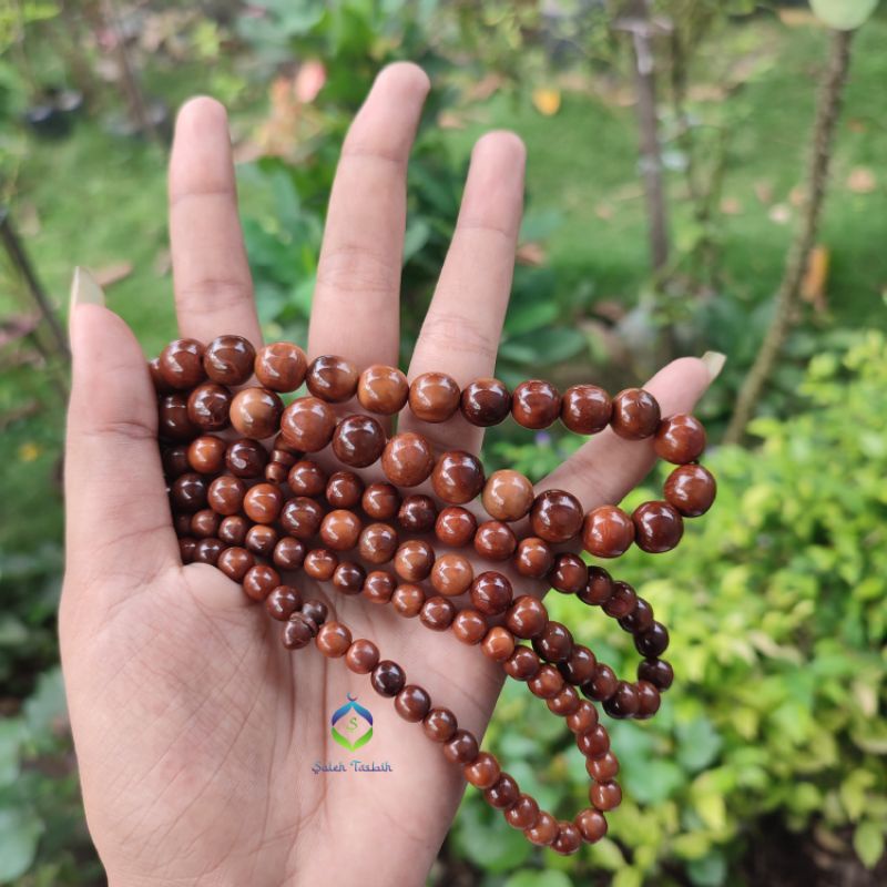 Tasbih Kokka/Kaukah, Size 6mm, 8mm, 10mm_Tasbih 99 Butir