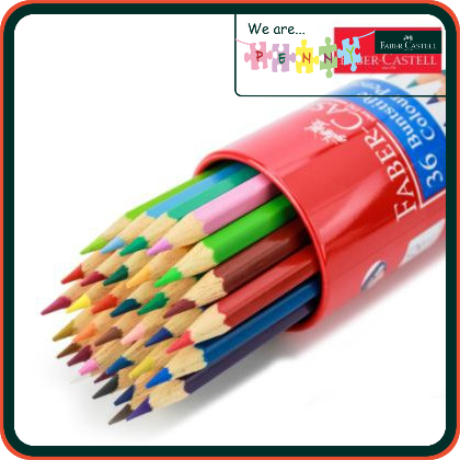 

Faber Castell Pensil Warna 36pcs Kaleng Bulat Classic Colour Pencil 36R Round Tin 100% Original