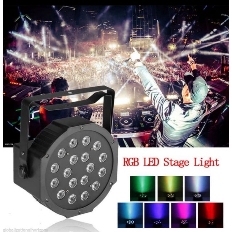 Lampu Par Panggung RGB 18W 36W