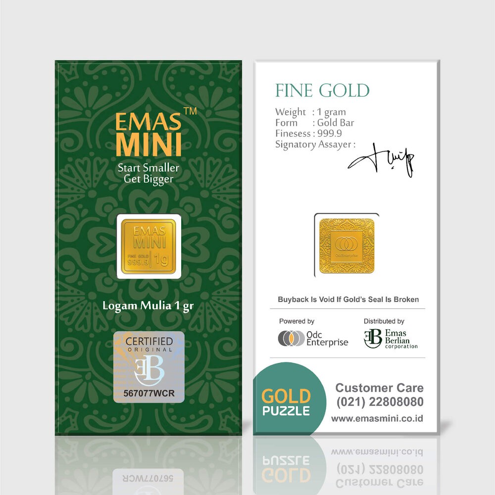 Emas Mini 1,0 gram