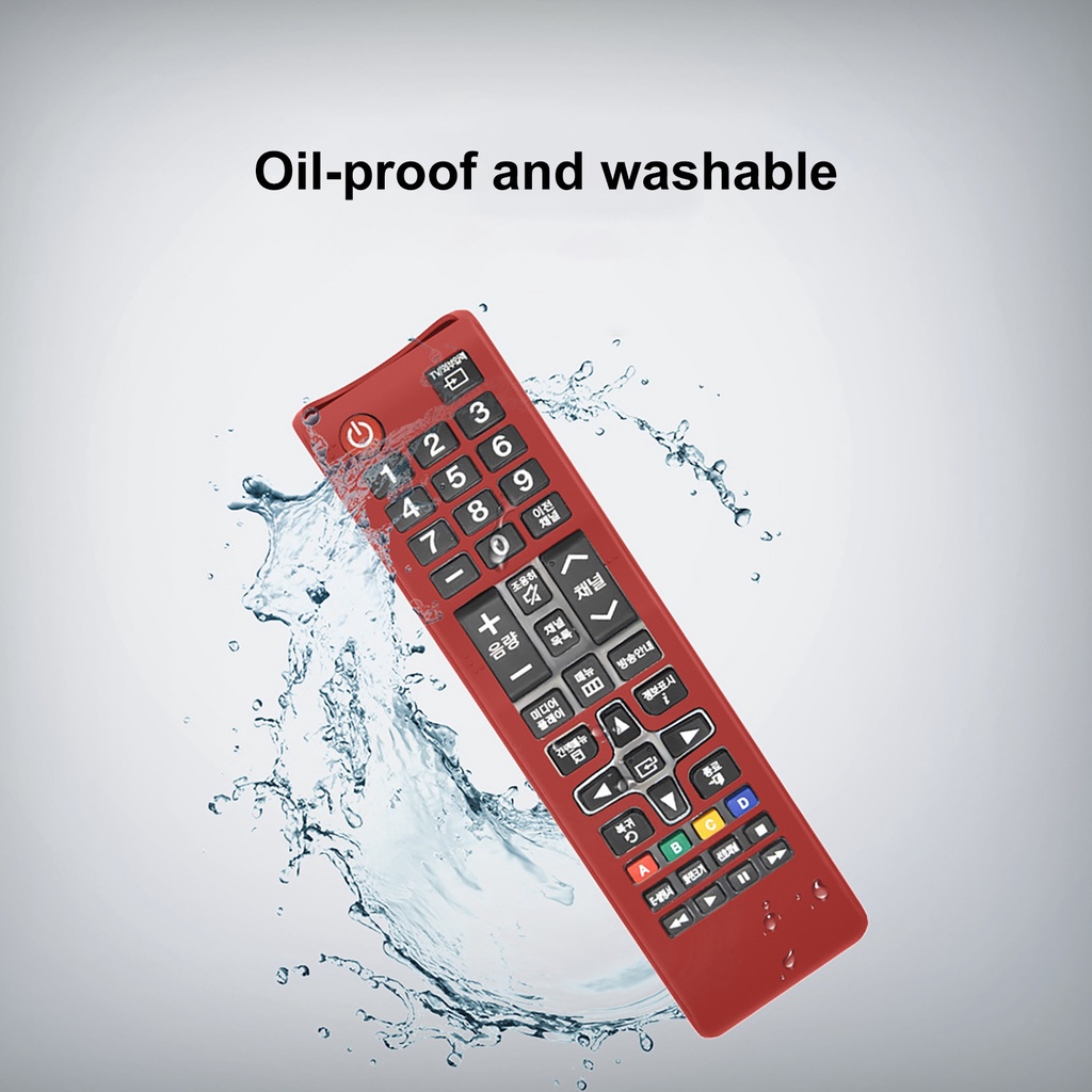 [Jianxin] Silicone Washable TV Remote Control Protection Cover for Samsung AA59-00602A