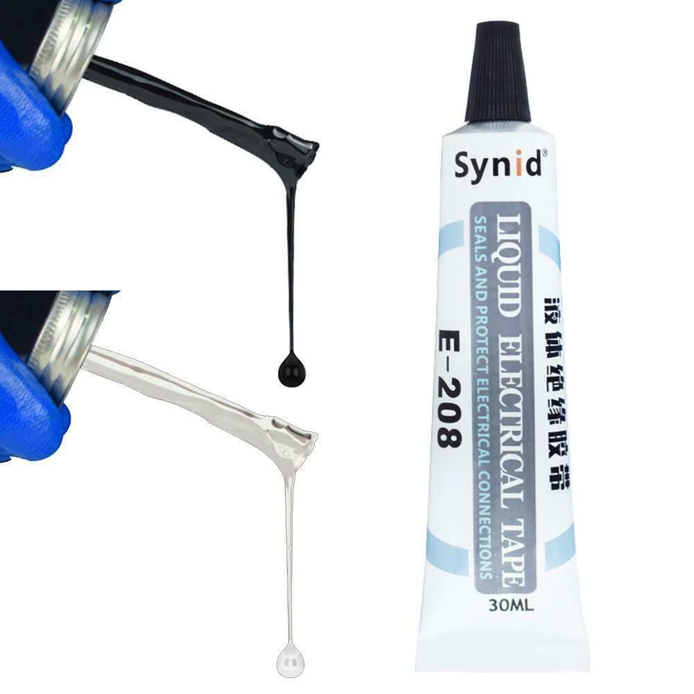 Bisa COD Lem Kabel Listrik Insulating High Temperature Sealing Glue 30ML - Synid E208