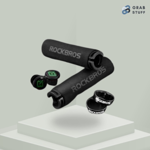 Grip Gagang Sepeda Handlebar Silicone Sponge / Gagang Sepeda Murah Termurah Tidak Licin Alumunium Kokoh Tidak Penyok / Handgrip Sepeda Rockbros Handlebar Silicone Sponge / Gagang Sepeda Gunung Gagang Sepeda Bmx / Aksesoris Olahraga Sepeda