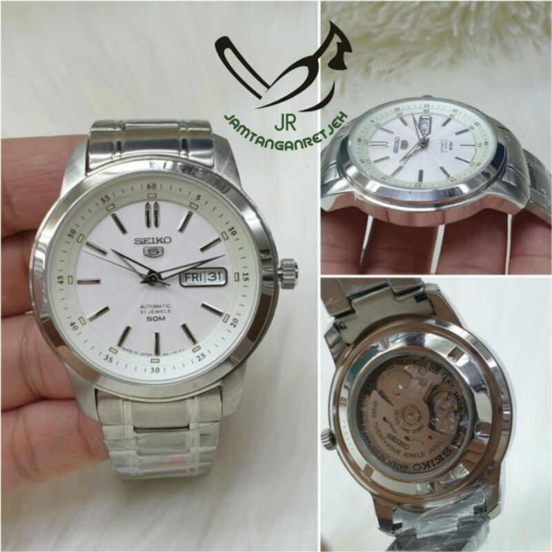 jam tangan pria seiko autometik mesin asli kualitas original