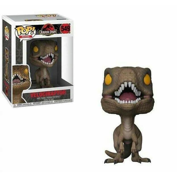Cantik Pop Funko Jurassic Park Velociraptor Recast Bergaransi