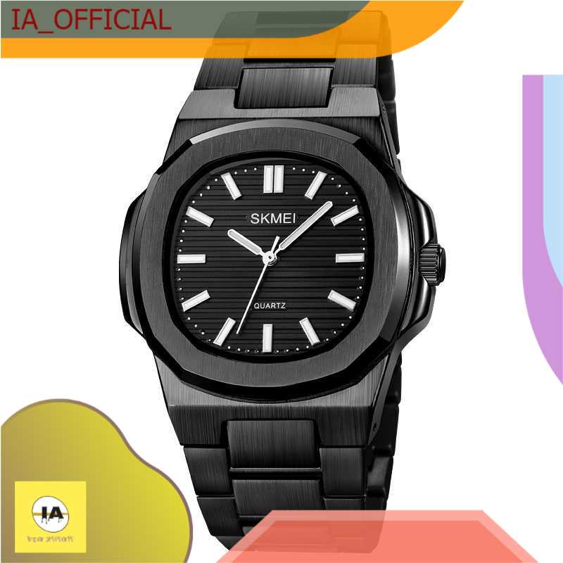 SKMEI Jam Tangan Analog Pria Strap Stainless Steel - 1794