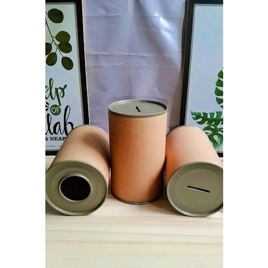 [BISA COD]CELENGAN POLOS/CELENGAN KOMPOSIT 8,5x14cm/CELENGAN BUKA TUTUP/CELENGAN KALENG/CELENGAN POL