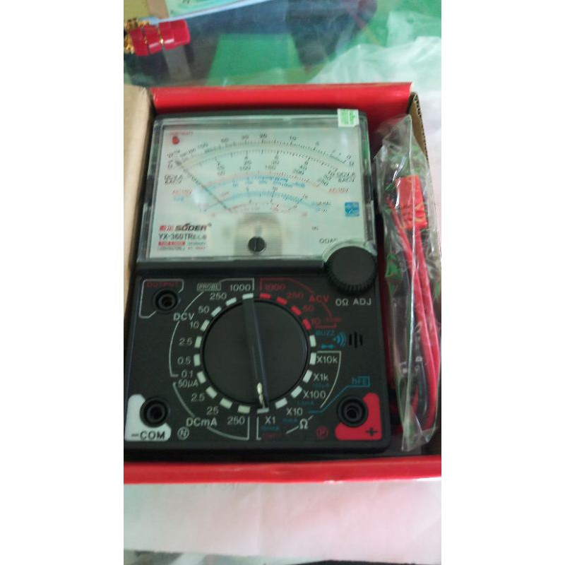 AVOMETER ANALOG MULTITESTER BESAR SOURE