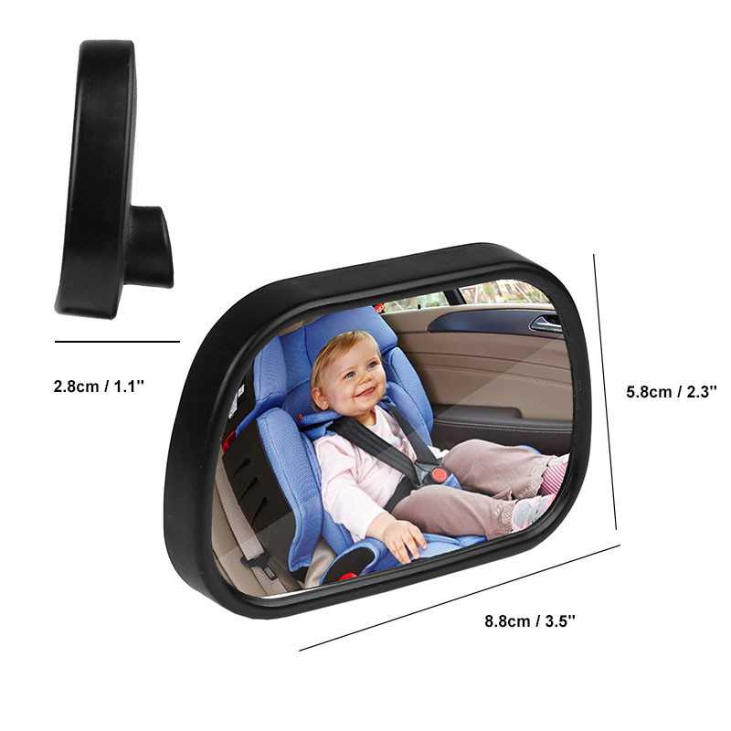 Tirol Kaca Spion Rear View Bayi - T22614-Hitam