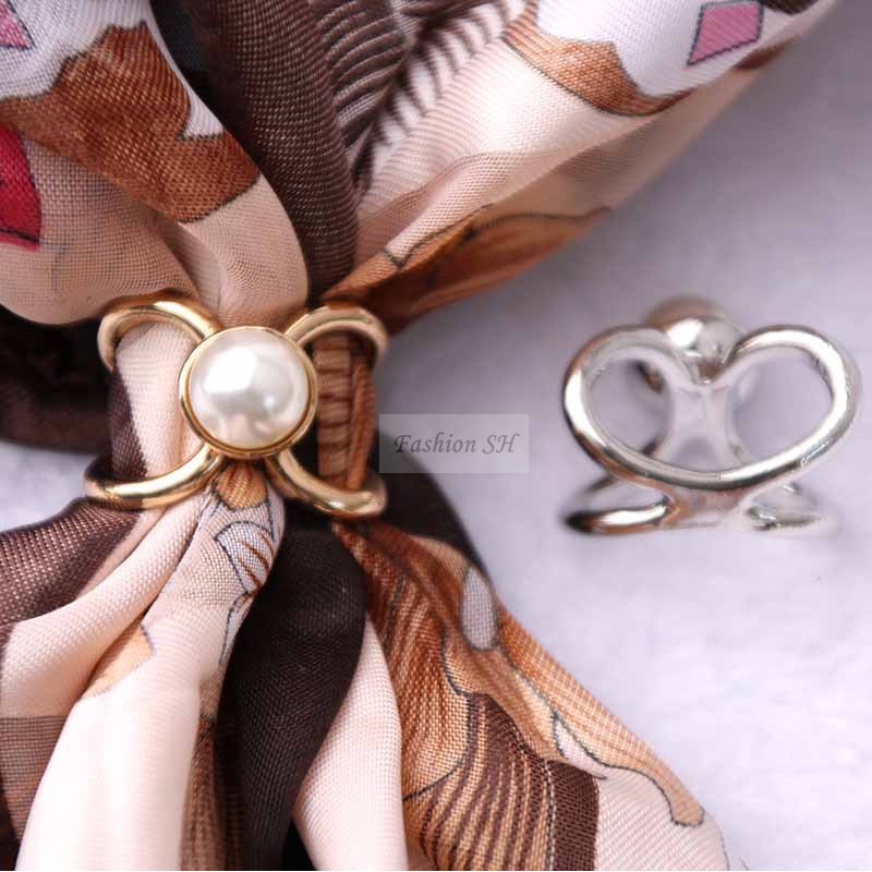 [korea Fashion]Cincin Tudung Brooch Buckle Clip Scarf Ring Collection5