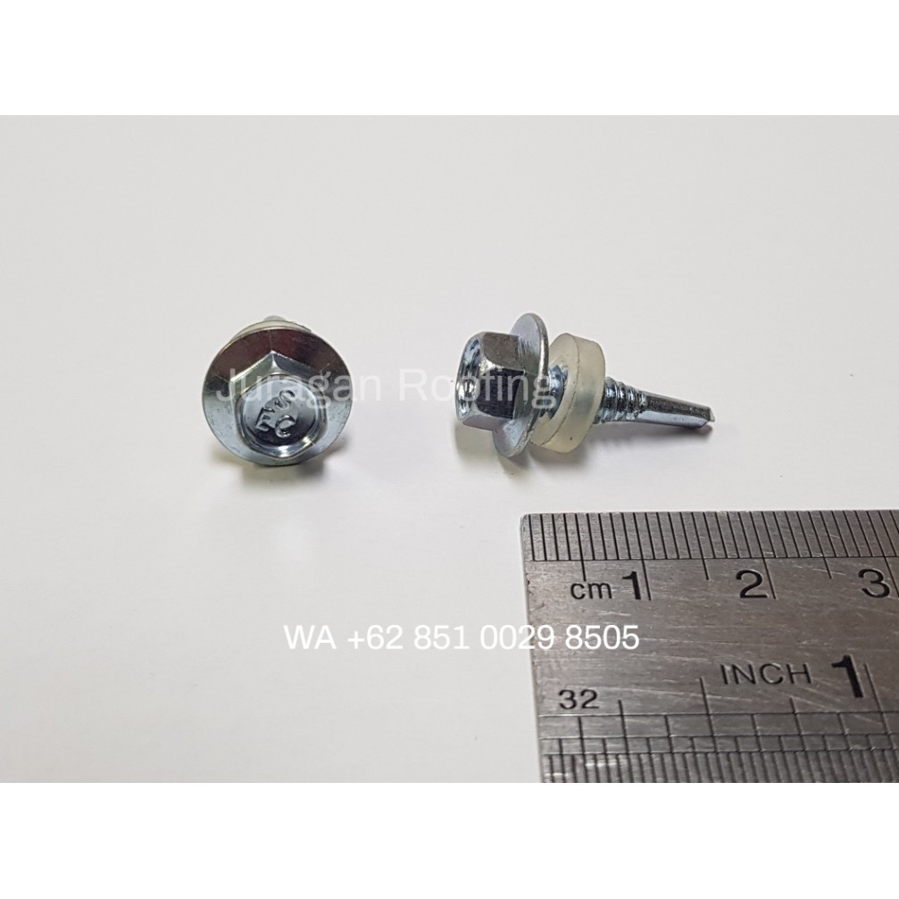 SDS SEC/Baut Roofing/Drilling/Sekrup Atap Baja Ringan/Galvalum 12 x 20