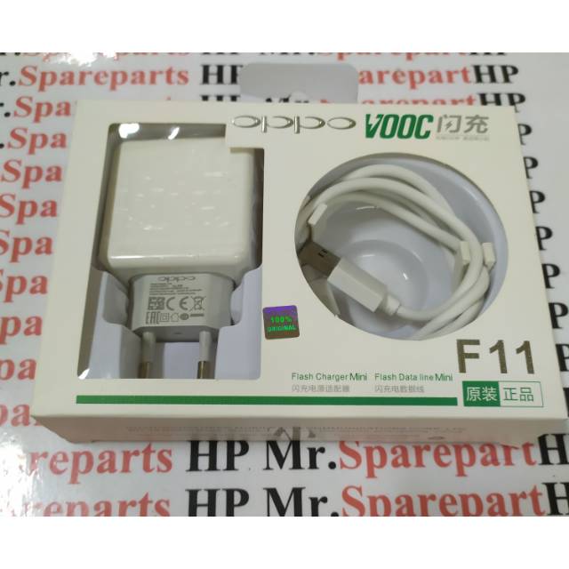 Charger Oppo F11 VOOC Fast Charging Original 100 Persen