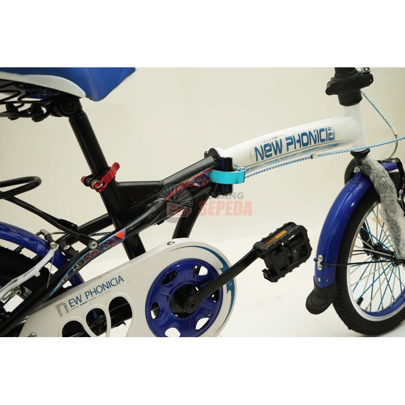 Sepeda Lipat New Phonicia 16 inch 1s Import Termurah folding bike murah berkualitas anak dewasa COD-7
