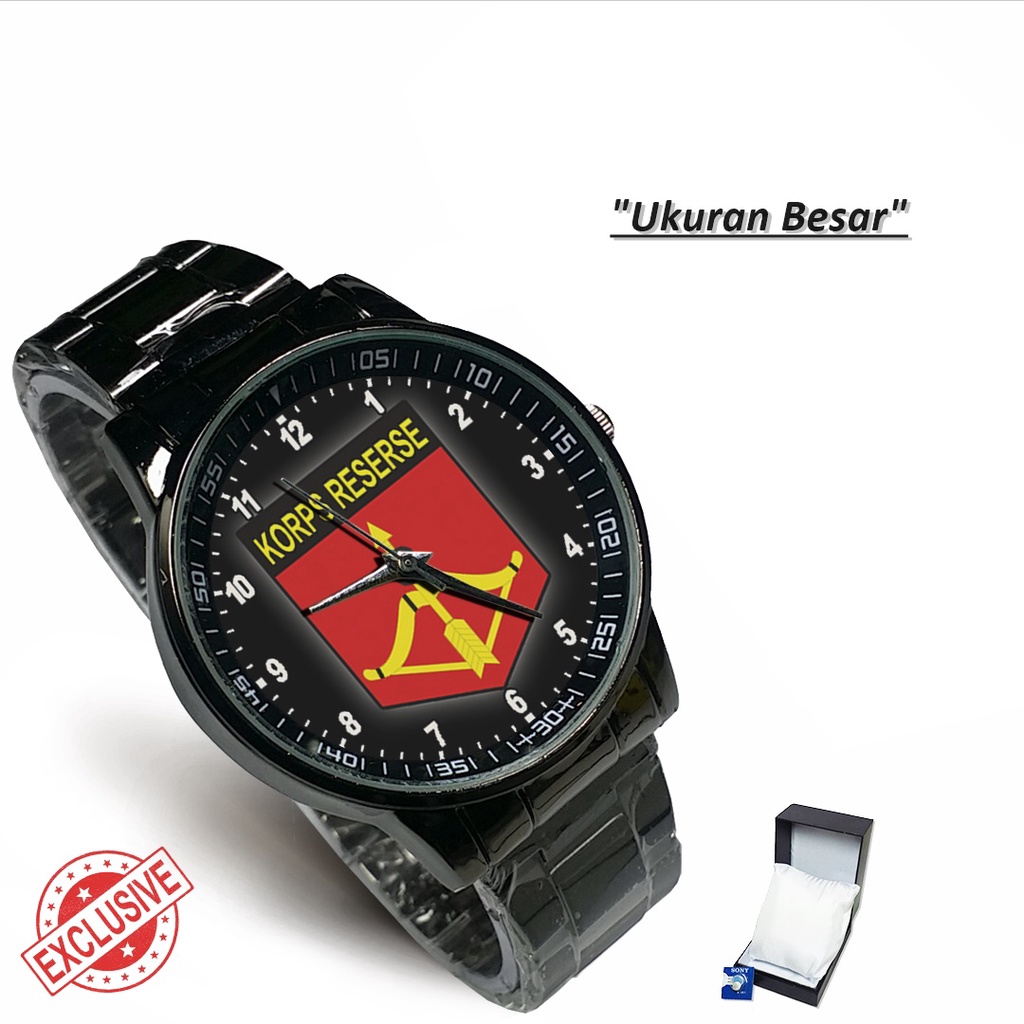 Jam Tangan Rantai Couple KORPS RESERSE (Amazing)