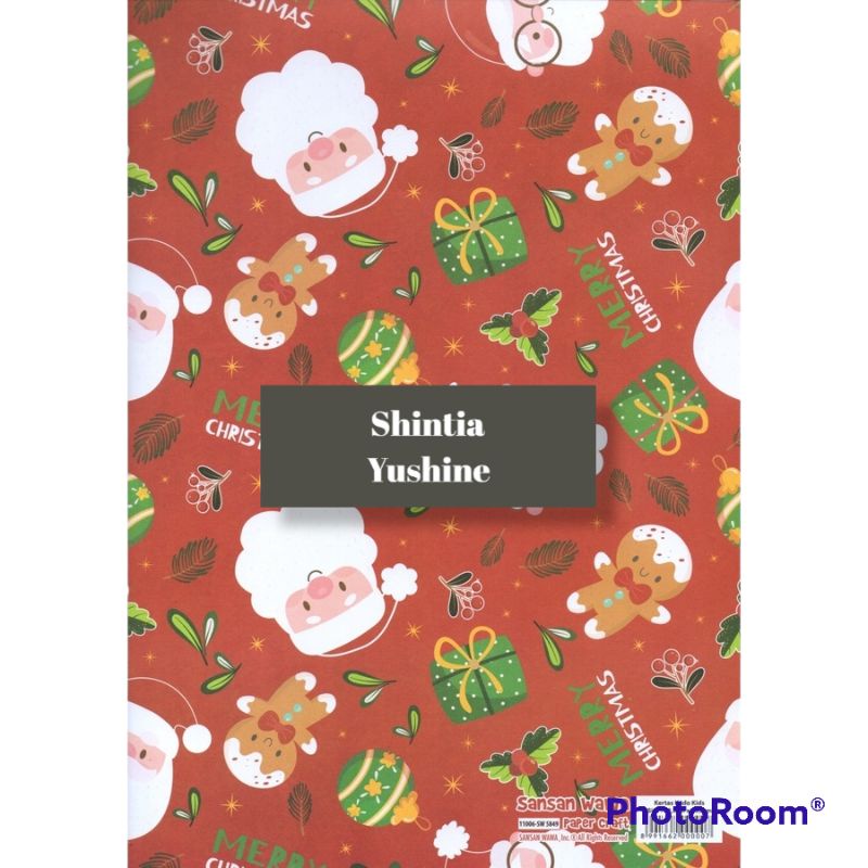 

kertas kado natal sansanwawa