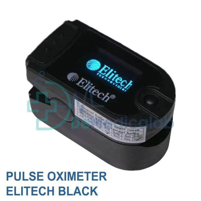 Pulse Oximeter Elitech Fox 1 / Pulse Oximeter Elitech Hitam/Black Termurah