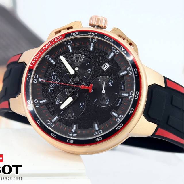 JAM TANGAN READY PRIA TI /SOT RUBER